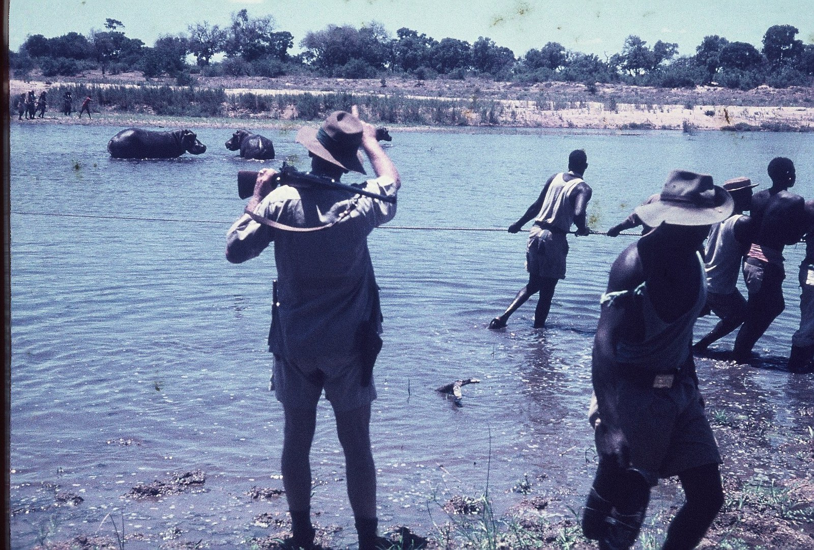 Im Krüger-Nationalpark während des Stipendiums 1961